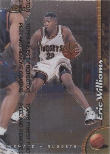 1998-99 Topps Finest - Eric Williams #147
