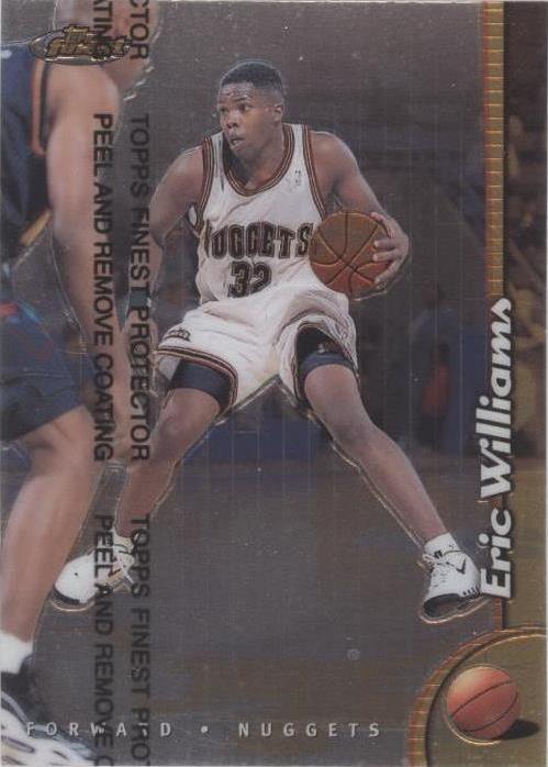 Topps Finest 1998-99 - Eric Williams #147