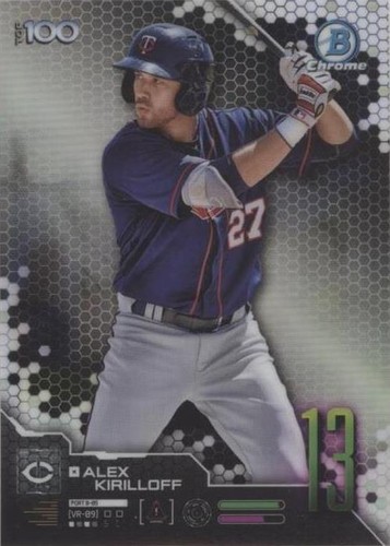 2019 Bowman - Alex Kirilloff #BTP-13