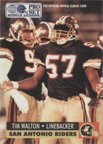 1991 Pro Set WLAF Tim Walton #149