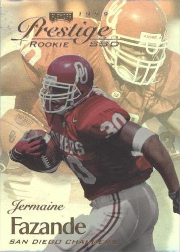 1999 Playoff Prestige SSD Jermaine Fazande #B189