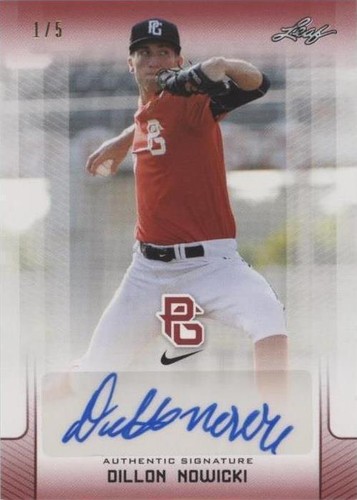 2017 Leaf Perfect Game National Showcase - Dillon Nowicki #BA-DN1
