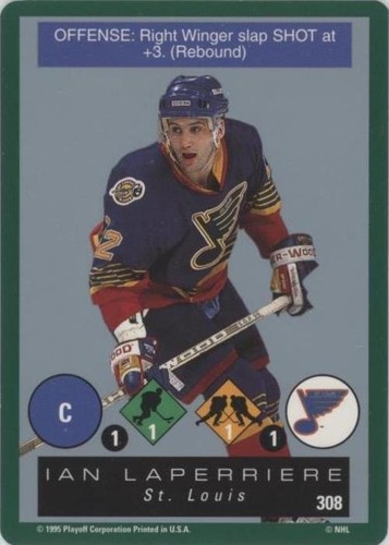 1995-96 Playoff One on One Challenge - Ian Laperriere #308