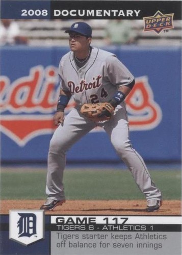 2008 Upper Deck Documentary - Miguel Cabrera #3482