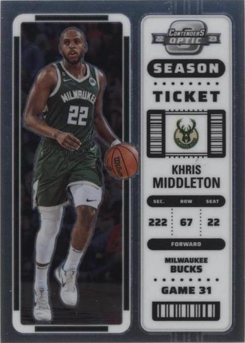 2022-23 Panini Player Of The Day Red #33 Khris Middleton