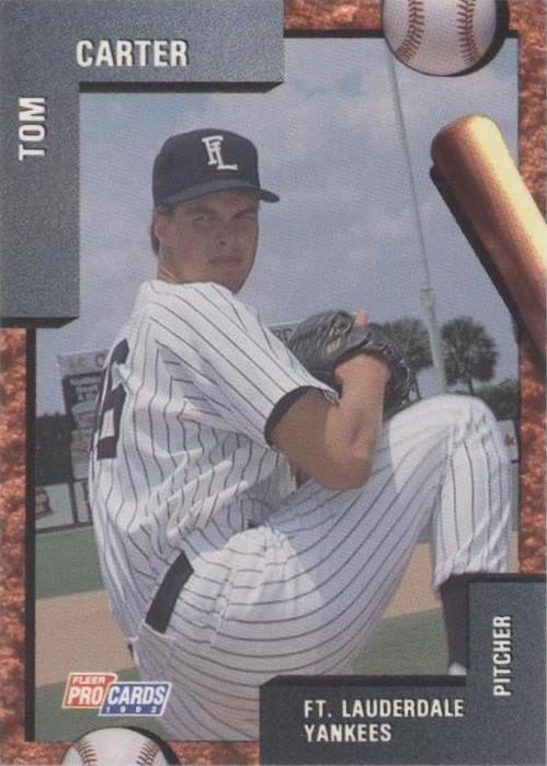 1992 Fleer ProCards Minor League - Tom Carter #2603