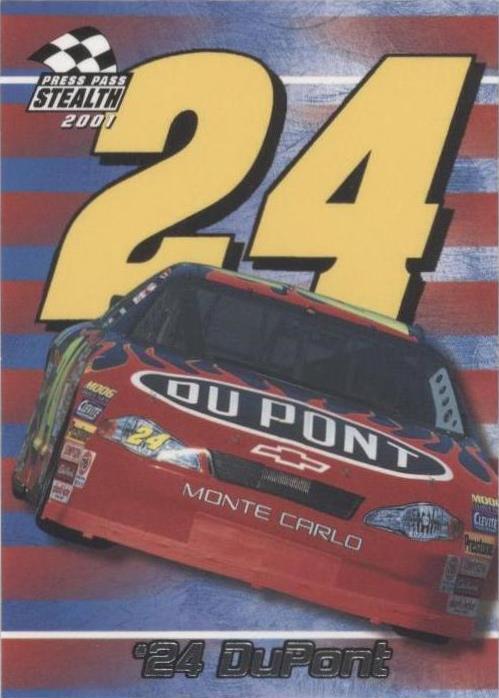 2001 Press Pass Stealth - Jeff Gordon #29