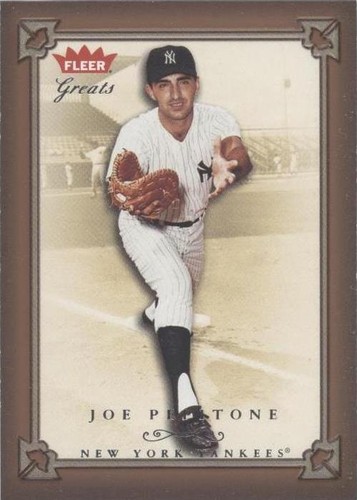 2004 Fleer Greats of the Game - Joe Pepitone #107