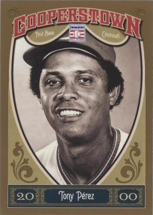 2013 Panini Cooperstown коллекции - Тони Перес #91