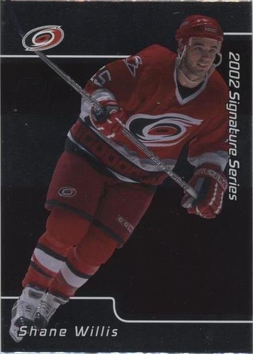 2001-02 In the Game Be A Player Signature Series - Shane Willis #006