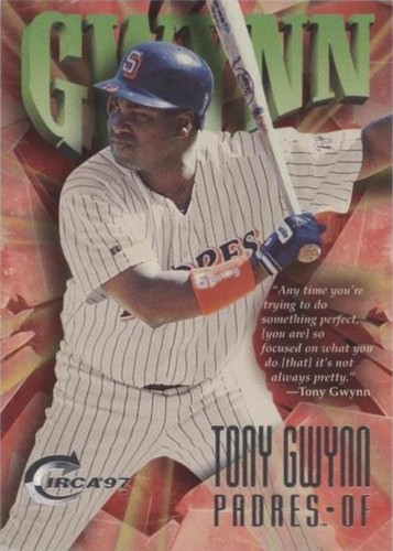 Tony Gwynn 1997 Skybox Circa Boss #7 Insert XGJX | eBay