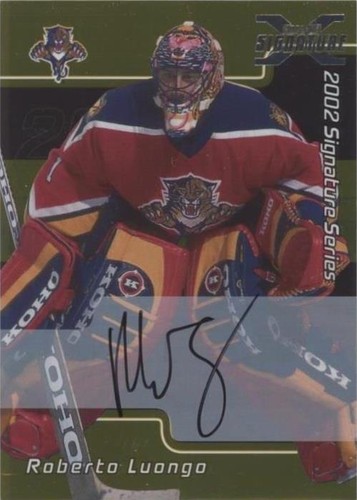2002-03 In the Game Be A Player Signature Series - Roberto Luongo #012