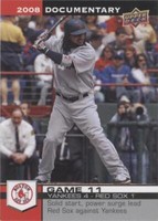 2008 Upper Deck Documentary - Manny Ramirez #341