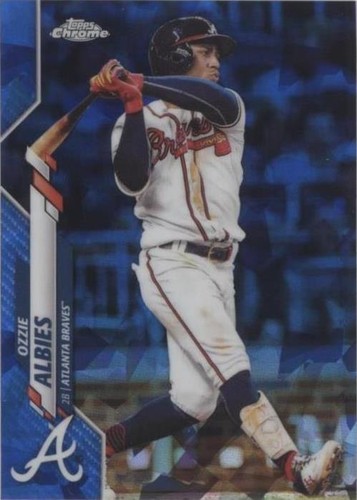 2020 Topps Chrome Sapphire Edition - Ozzie Albies #480