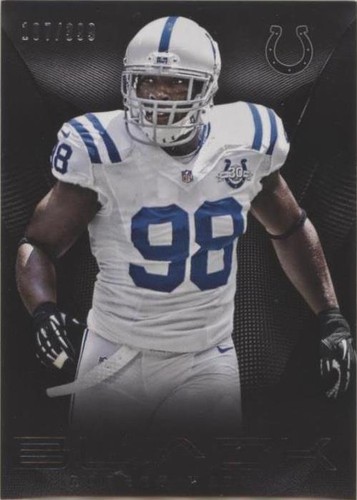 2013 Panini Black Robert Mathis #74