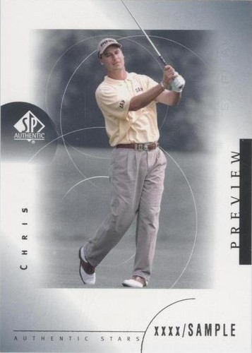 2001 SP Authentic Preview - Chris DiMarco #47
