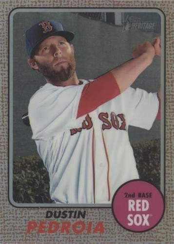 2017 Topps Heritage - Dustin Pedroia #THC-454