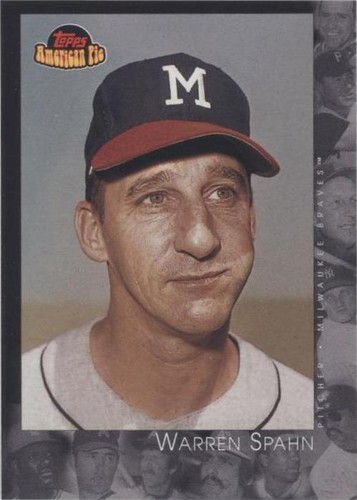 2001 Topps American Pie - Warren Spahn #89