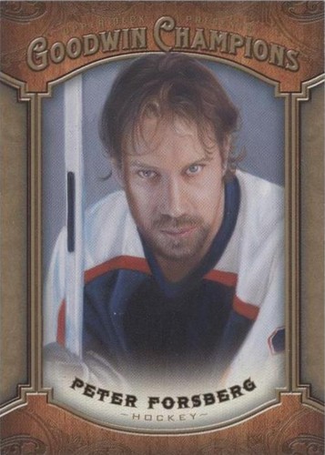 2014 Upper Deck Goodwin Champions - Peter Forsberg #35