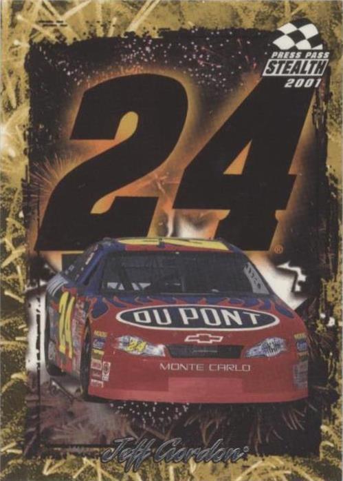 2001 Press Pass Stealth - Jeff Gordon #62