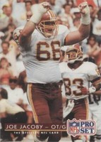 1992 Pro Set Joe Jacoby #78