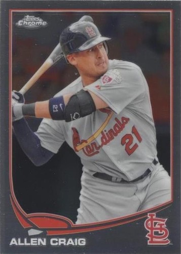 2013 Topps Chrome - Allen Craig #121