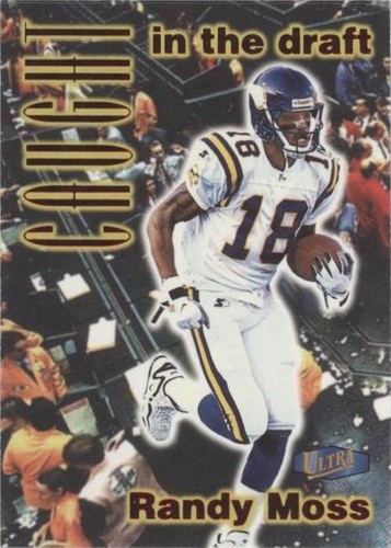 1998 Fleer Ultra Randy Moss ROOKIE PSA 8 NM-MT #207 RC