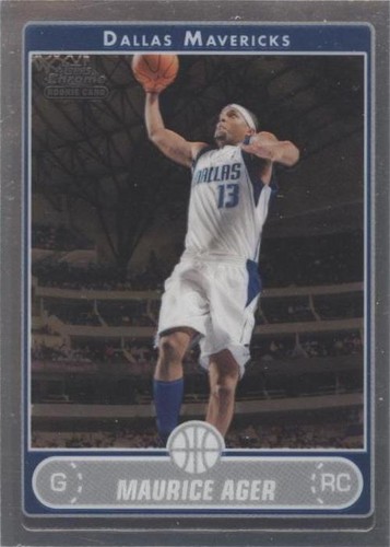 2006-07 Topps Chrome - Maurice Ager #163