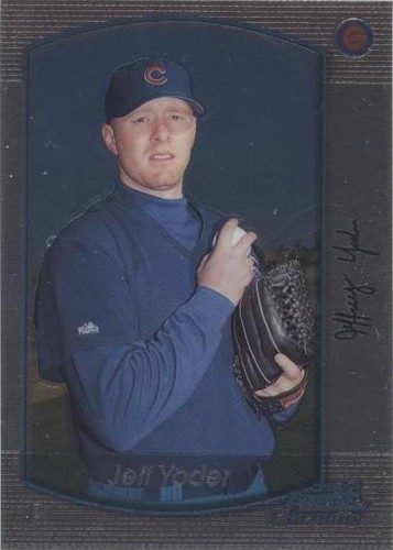2000 Bowman Chrome - Jeff Yoder #184