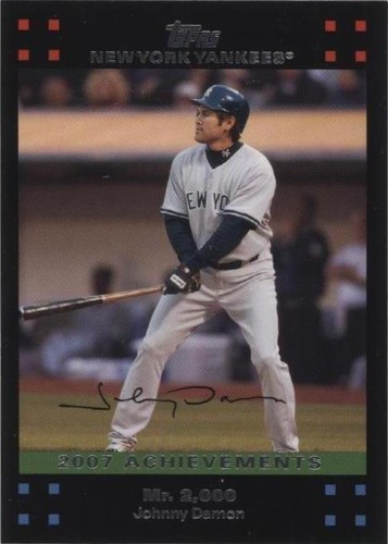2007 Topps New York Yankees Limited Edition Gift Set - Johnny Damon #NYY52