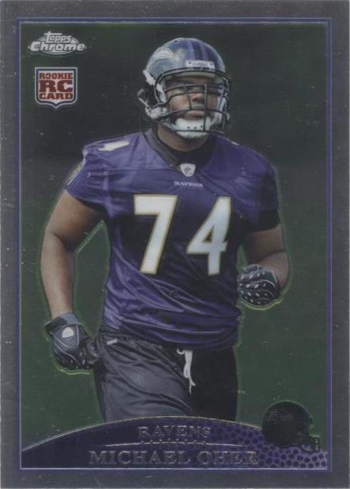 2009 Topps Chrome Michael Oher #TC122