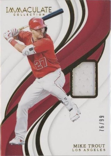 2019 Panini Immaculate Collection - Mike Trout #51