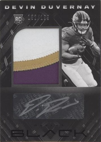 2020 Panini Black Devin Duvernay #234