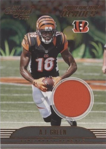 2017 Panini Certified Cuts A.J. Green #3