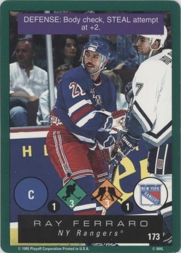 1995-96 Playoff One on One Challenge - Ray Ferraro #173