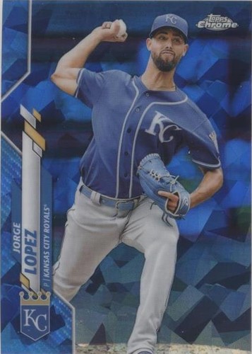 2020 Topps Chrome Update Series Sapphire Edition - Jorge Lopez #U-207