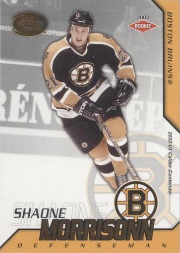 2002-03 Pacific Calder - Shaone Morrisonn #104