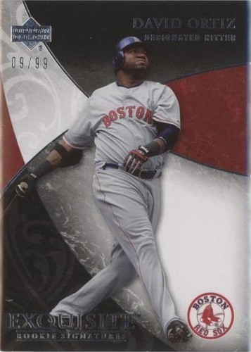 2007 Upper Deck Exquisite Rookie Signatures - David Ortiz #16