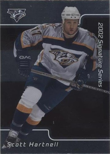 2001-02 In the Game Be A Player Signature Series - Scott Hartnell #039