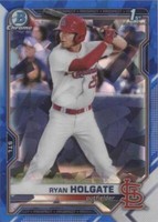 2021 Bowman Chrome Draft Sapphire Edition - Ryan Holgate #BDC-148