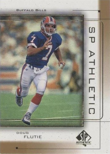 1999 SP Authentic Doug Flutie #A8