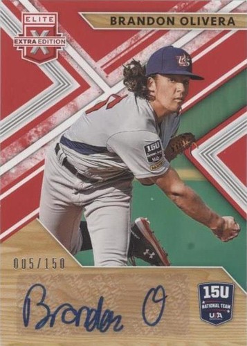 2019 Panini Elite Extra Edition - Brandon Olivera #15U-BO