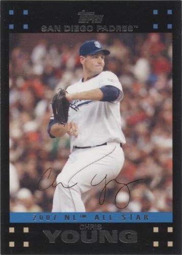 2007 Topps Updates & Highlights - Chris Young #UH251