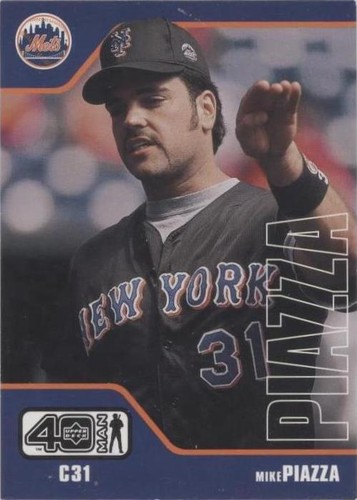 2002 Upper Deck 40 Man - Mike Piazza #813
