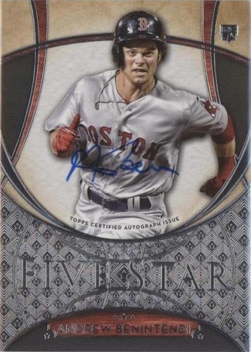 2017 Topps Five Star - Andrew Benintendi #FSA-ABE