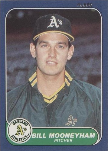 1986 Fleer Update - Bill Mooneyham #U-77