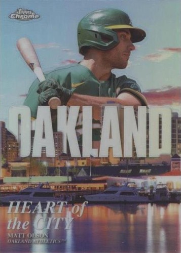 2022 Topps Chrome - Matt Olson #HOC-11