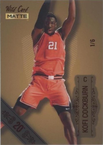 2022-23 Wild Card Matte Draft - Kofi Cockburn #MB-50