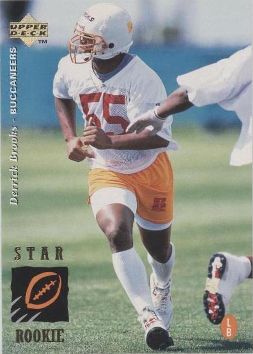 Derrick Brooks 1995 cubierta superior #21