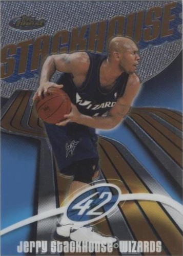 2003-04 Topps Finest - Jerry Stackhouse #87